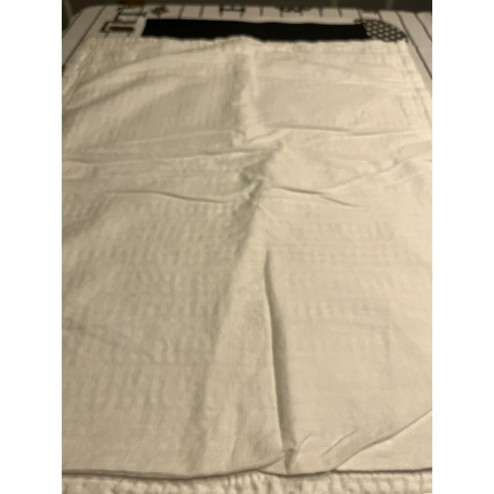 3 Pottery Barn White Waffle Knit 100% Cotton 26x20” Pillow Cover Shams